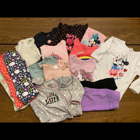 Bundle of assorted girl clothing 3m to 3T. - Picture 1 of 4